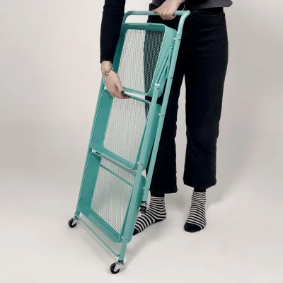 Этажерка NIKA, голубая (бирюзовый)_17