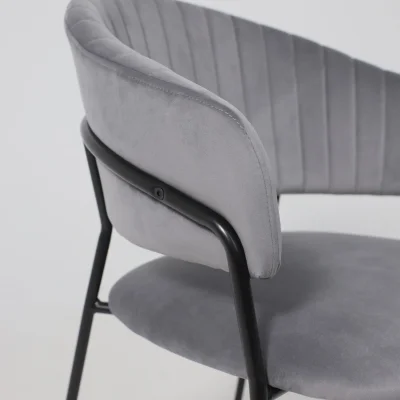 Стул AV 433, темно-серый бархат H-15/черный_12