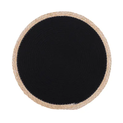 Подставка сервировочная OASIS, круглая, темно-серый, 38см фотография