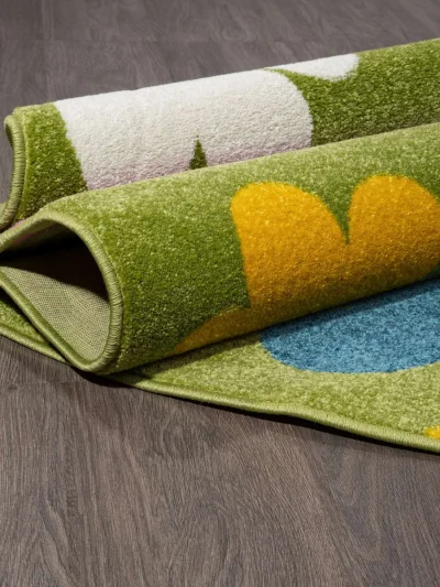 Ковер RIO 1021 - GREEN - Овал 1.2 на 1.8_3