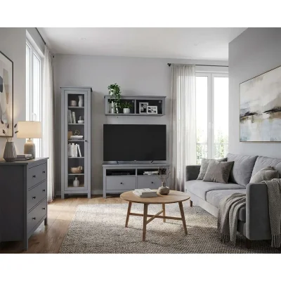 Гостиная Сага, серый. Комплект №3_3