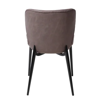 Стул AV 470, коричневая замша Kiprus 04/черный_5