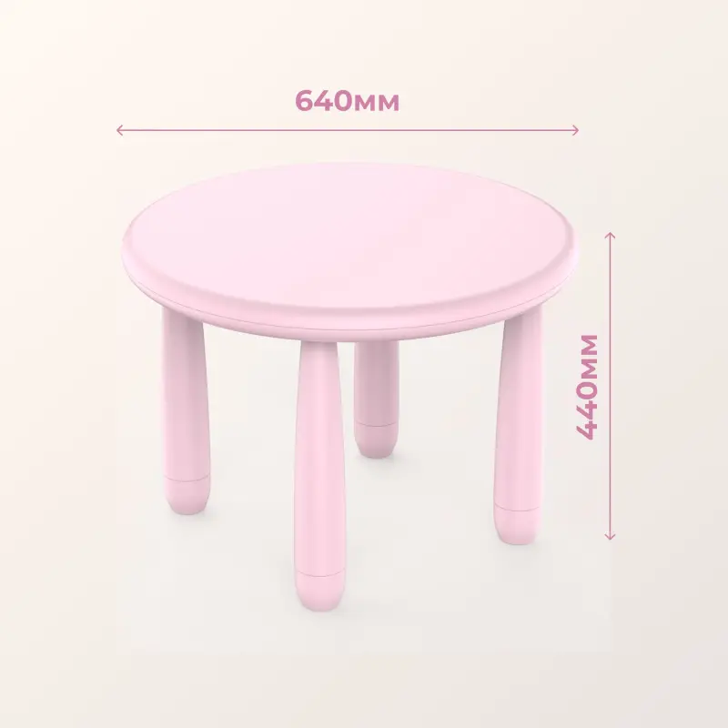 Стол детский TINI, розовый_preview_11