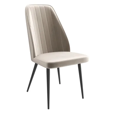 Стул LEONARD M, d07 PEARL GREY LUX\черный фотография