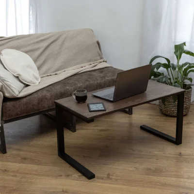 Стол журнальный BOX-TABLE DD, дуб мореный/черный_2