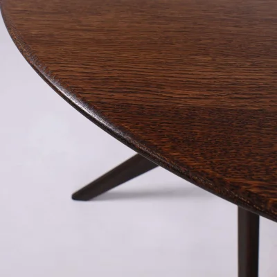 Стол ОЛДЕН, d950*760, дуб натуральный/покрытие рич_15