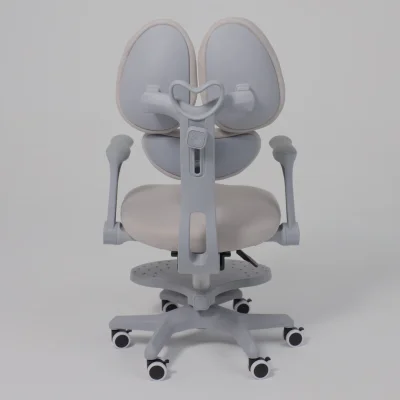 Кресло поворотное LEO, ткань, серый_15