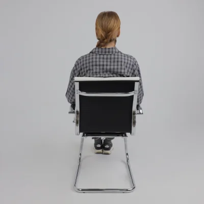 Кресло рабочее MARIANI, экокожа, белый_4