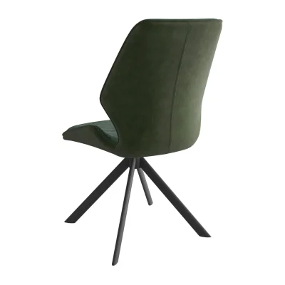 Стул BATMAN-R 360, g14 DARK GREEN шенилл lux - DEEP GREEN замша lux\черный_2