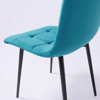 Стул AV 406-N, темно-бирюзовый бархат H-56/черный_14