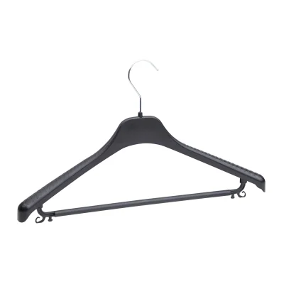 Набор вешалок В201, черный/серебро, 4 шт_5