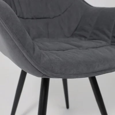 Стул САНТАНА 2, графитовый велюр Бренди Графит/черный_14