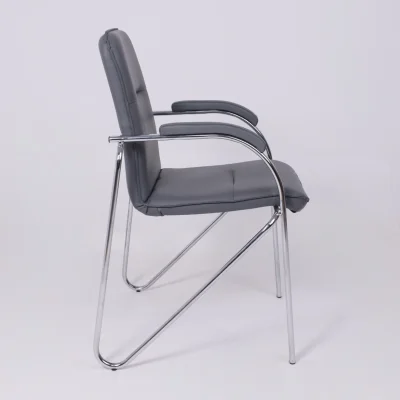 Кресло SAMBA AKS-1 Pegasso светло-серый, мягкие подлокотники_6