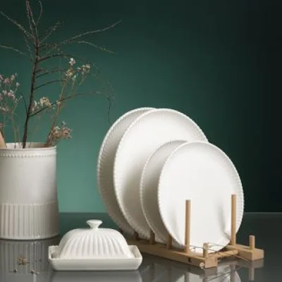 Тарелка белого цвета из коллекции Kitchen Spirit, 26 см_4