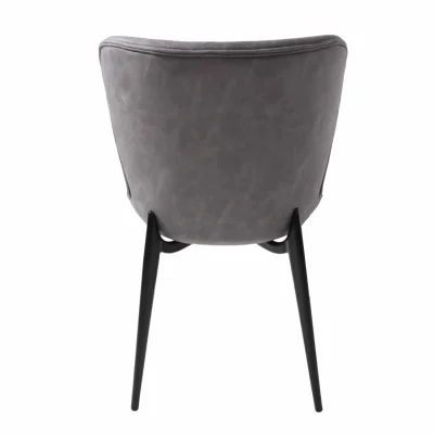 Стул AV 470, темно-серая замша Kiprus 10/черный_5