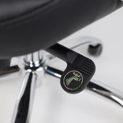 Кресло поворотное MASTIF, мультиблок, натуральная кожа, черный_18