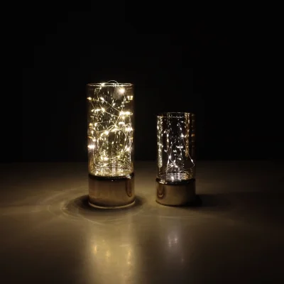 Светодиодный декор AKS тип 1 ( К-т Ваз 7х15см+8х20см, 10LED+20LED, 2АА+3АА )_16