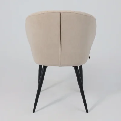 Стул ROB, b03 CREAM LUX\черный_7