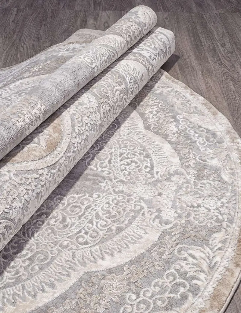 Ковер ARMINA 03880C - GREY / BROWN - Овал 2 на 2.9_preview_3