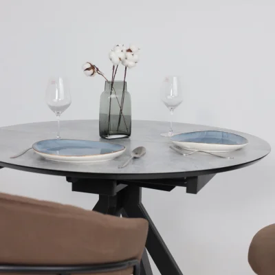 Стул AV 433, шоколадный бархат Confetti chocolate/черный_5