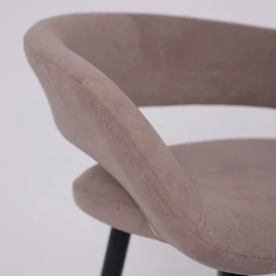 Стул барный BARNY-R 900, b05 LATTE LUX\черный_7