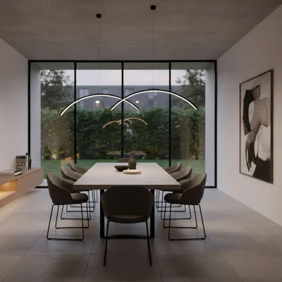 Светильник WAVE, потолочный, LED, 100 см x 2 шт, чёрный_2