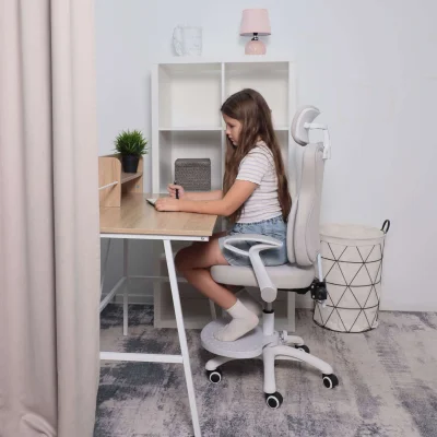 Кресло поворотное LOLU, ткань, серый_9