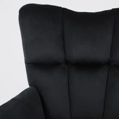 Кресло COLORADO NEW, поворотное, черный велюр HCJ-50/черный_12