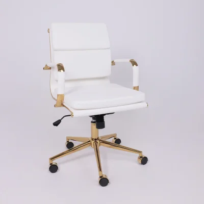 Кресло рабочее INDIGO, LB белый/золотой_17