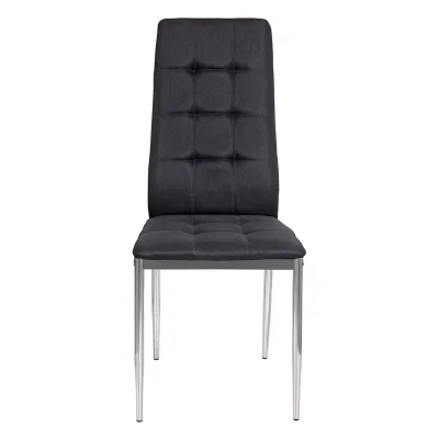 Стул SKY, темно-серая ткань Seattle 007/хром_2