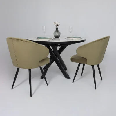 Стул ROB-R1 360, d12 OLIVE LUX\черный_4