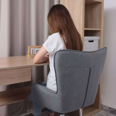 Кресло поворотное BELLA, ткань/серый_12