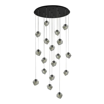 Светильник подвесной ST-Luce Черный/Серо-зеленый E14 18*40W PORTICI_2