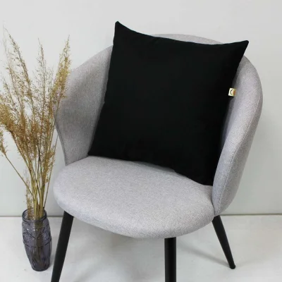 Подушка декоративная МАТЕХ ARIA LINE 43*43*10. Цвет черный, арт. 59-431_2