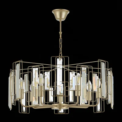 Светильник подвесной Шампань/Прозрачный E14 7*40W GIANO_4