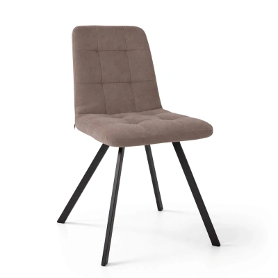 Стул ROMMY, b05 LATTE LUX\черный фотография