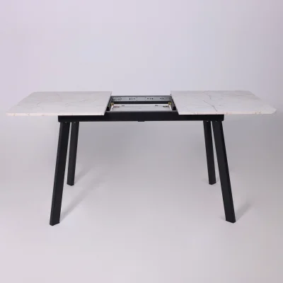 Стол AV 1209/1, ЛМДФ, раздвижной 1200(1600)*800 Азул Оникс/черный_17