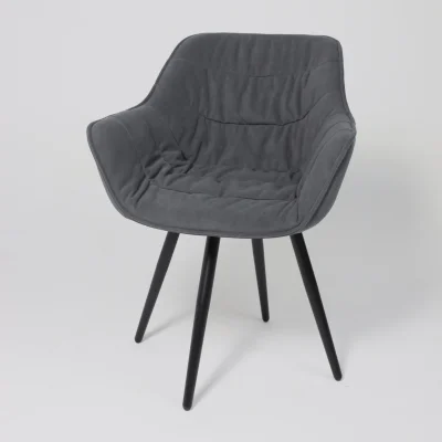 Стул САНТАНА 2, графитовый велюр Бренди Графит/черный_18