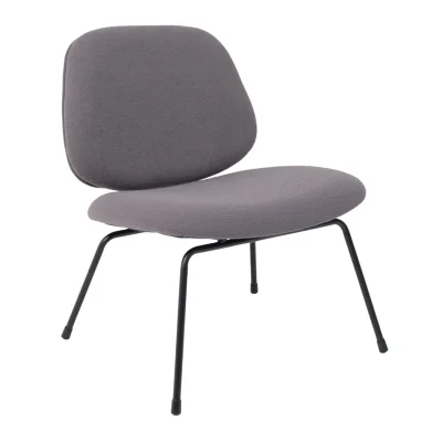 Кресло SWAY, серое букле SD8068-5/черный фотография