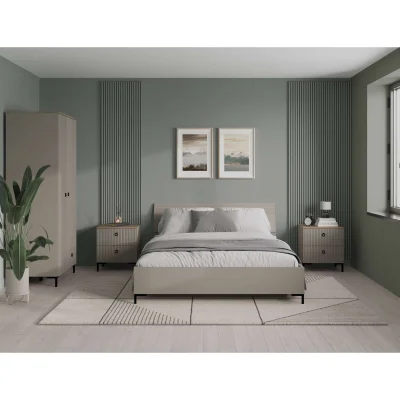 Н.м. "DOMENICA" кровать LOZ160х200 с подъемным механизмом без основания, к.Глиняный серый/ф.Глиняный серый_3