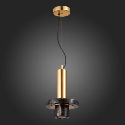 Светильник подвесной ST-Luce Золотистый/Черный GU10 1*5W PIETRA_5
