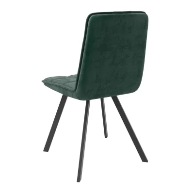 Стул ROM D, b10 GREEN LUX\черный_4