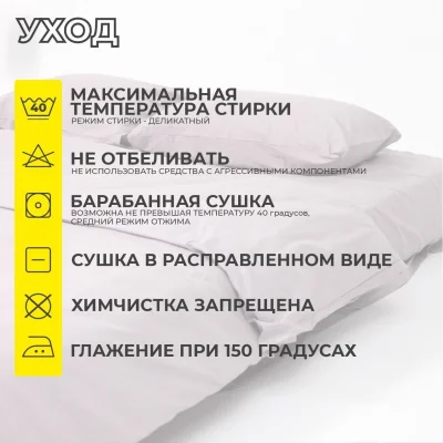 Простыня 200*220см Каменная крошка (поплин)_3