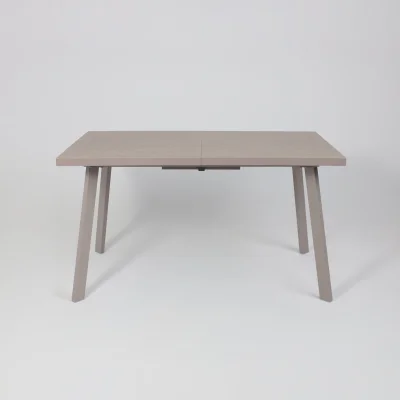 Стол BORG-140, раздвижной 140(180)х85, Бежевый камень-HPL/Капучино_15