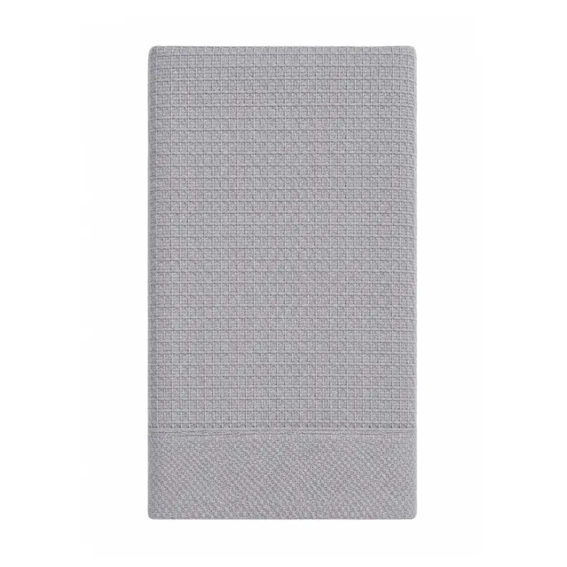 Полотенце вафельное GREY, 30*50см, серый 16-3915 фотография