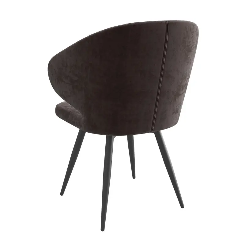 Стул ROB-R1 360, b29 BROWN LUX\черный_preview_2