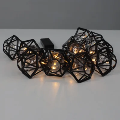 Светодиодная гирлянда AKS тип 1 ( Фонарики 10LED, 1.65м,  2АА )_18