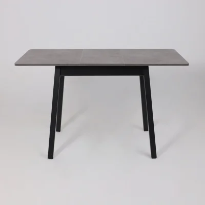 Стол TIRK RADIAL-94, раздвижной 94(126)х64, Дымчатая керамика/Чёрный_22