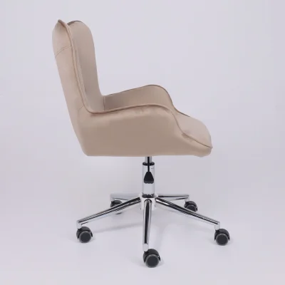 Кресло поворотное BELLA, велюр/бежевый_4