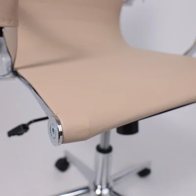 Кресло поворотное EVELIN, экокожа, бежевый_17